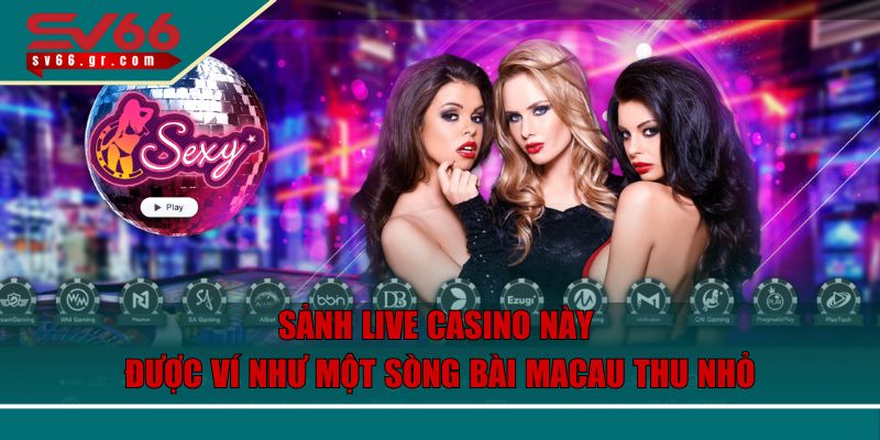SV66 | Link vào trang chủ SV66.Com 2025 | Đăng ký +99USDT 45 Sảnh Live Casino này được ví như một sòng bài Macau thu nhỏ